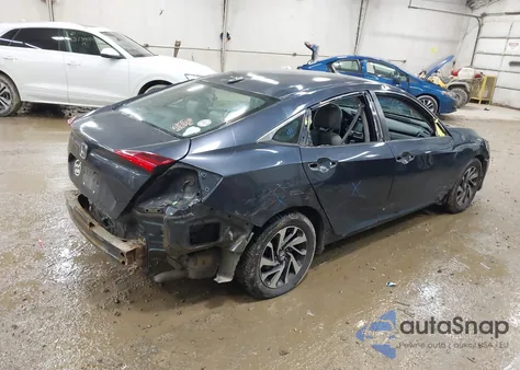 2017 Honda Civic Ex z USA, uszkodzony, nr VIN 2HGFC2F77HH538107